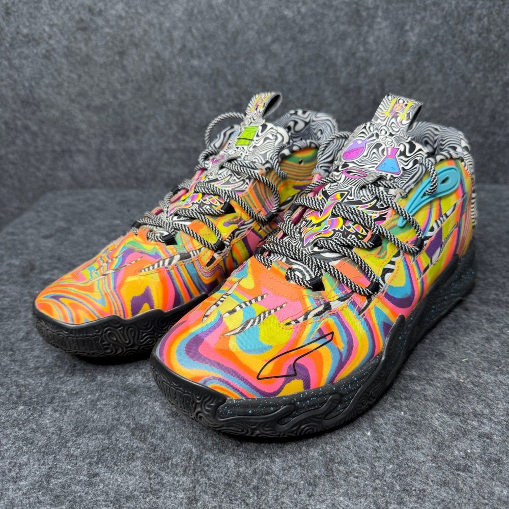 Puma MB.03 LaMelo Ball Dexters Laboratory Basketball Shoes Mens 9 379330-01